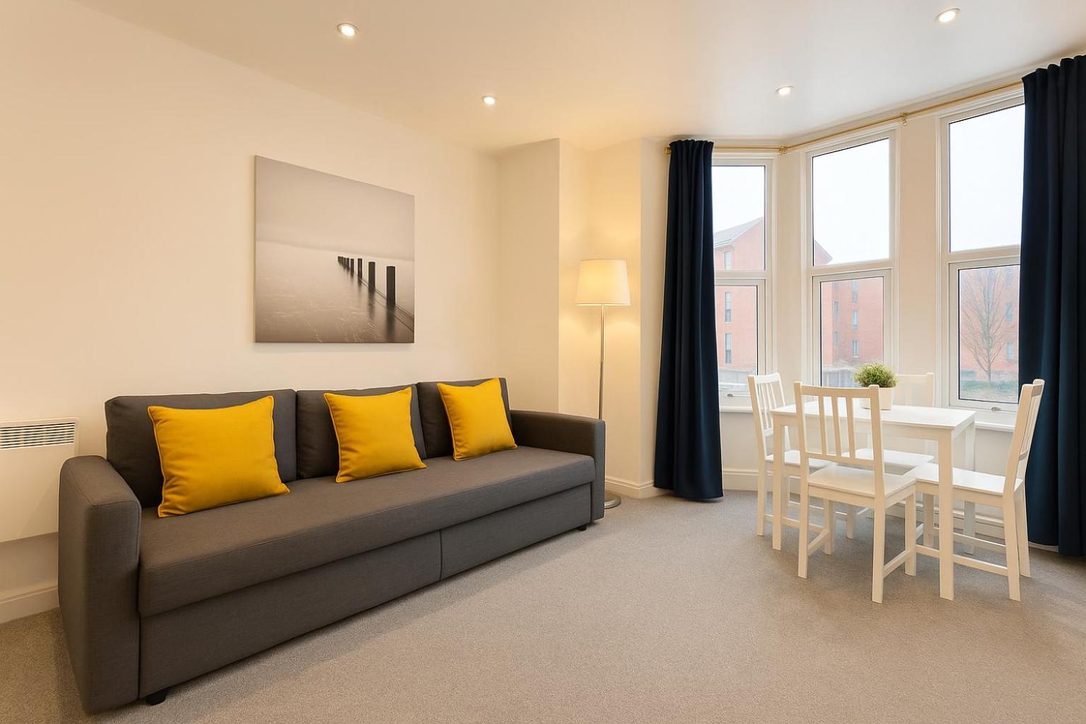 קארדיף Stylish Modern Apartment For Up To 4 Nr Citycentre מראה חיצוני תמונה